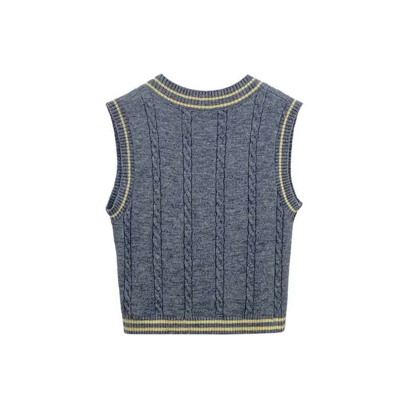 SUSANSAN Vests Women's-5