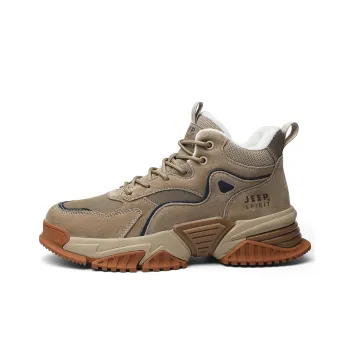 JEEP SPIRIT Snow Boots Men Natural Deer