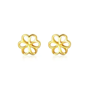 Kim Heng Hee 18K Gold Stud Earrings Women's