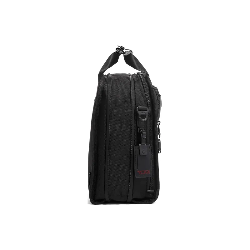 TUMI Alpha Ballistic Nylon Handbag, Crossbody Bag Medium Size Men's Black-3