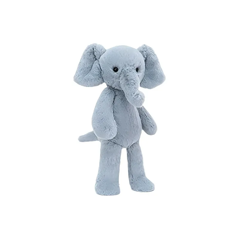JELLYCAT Jungle Animal Collection Booby Dumbo Gray Dolls Plush Doll 34cm High-2