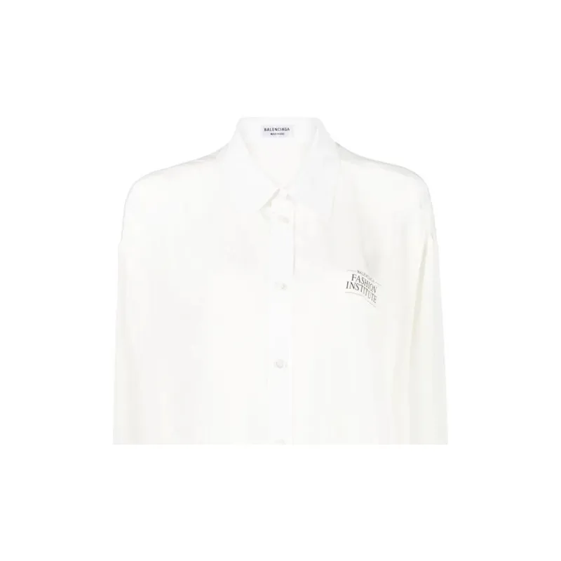 Balenciaga Fashion Institute Oversized Shirt-5