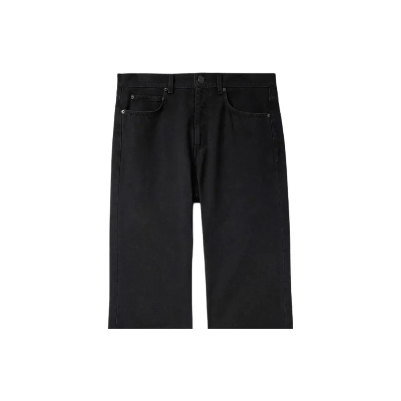 Balenciaga Jeans, Regular Fit Men's Black-5