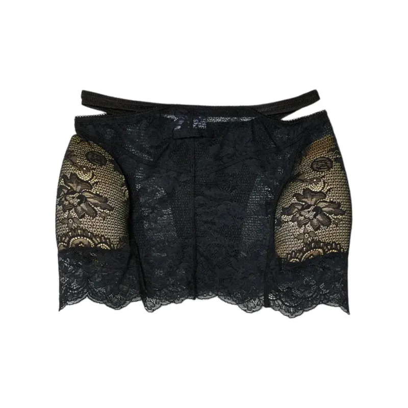 Jean Paul Gaultier X Shayne Oliver Lace Shapewear Skirt-1