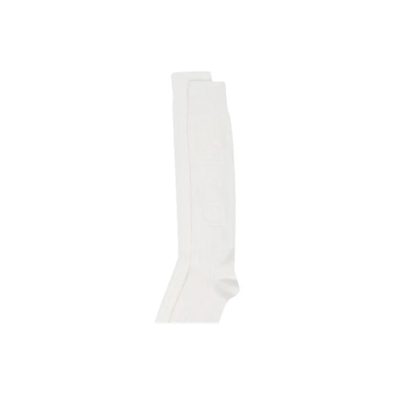 GUCCI SS23 Knee-High Socks Men's 1 Pack White-1
