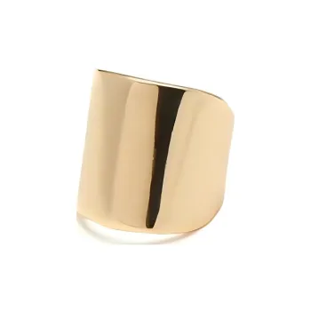 EMANUELE BICOCCHI Sterling Silver 24K Gold-Plated Clip-On Earrings Unisex Gold