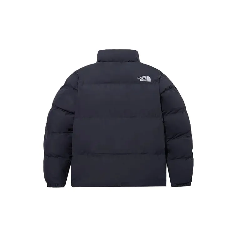 THE NORTH FACE Puffer Jacket Unisex Dark Blue Shopping Bag Included-2