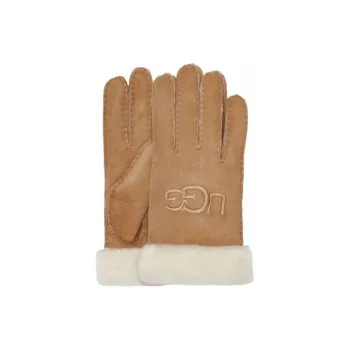 UGG Sheepskin, Fur Gloves Women's Camel