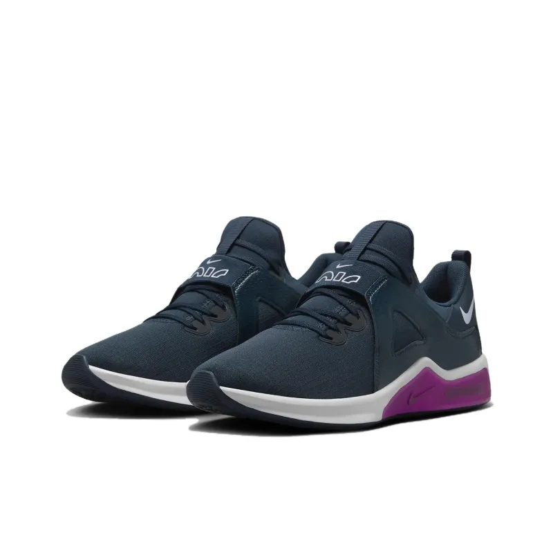 Nike Air Max Bella TR 5 Anti Slip Wear Resistant Low Top Training Shoes Women's Marine Blue-2