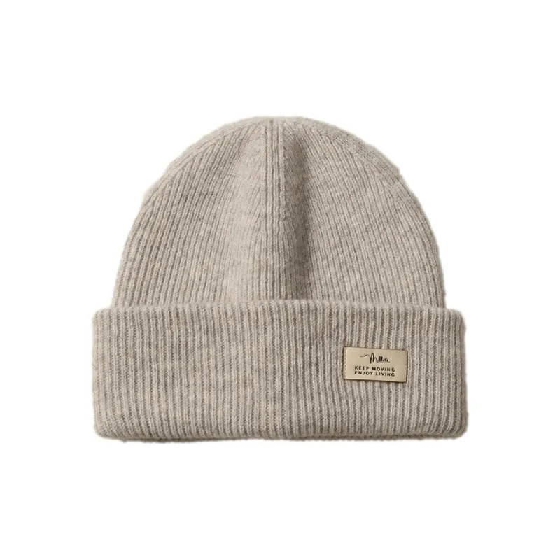 MILLIE'S Wool Beanies Unisex Ecru-2