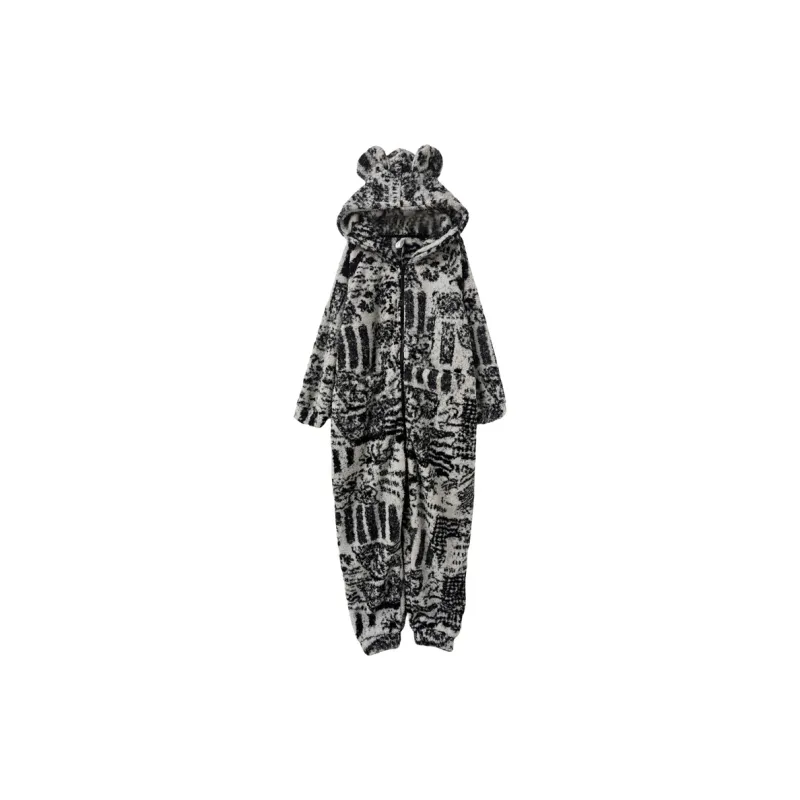 O'MESIK Home Onesies Women's Gray-0