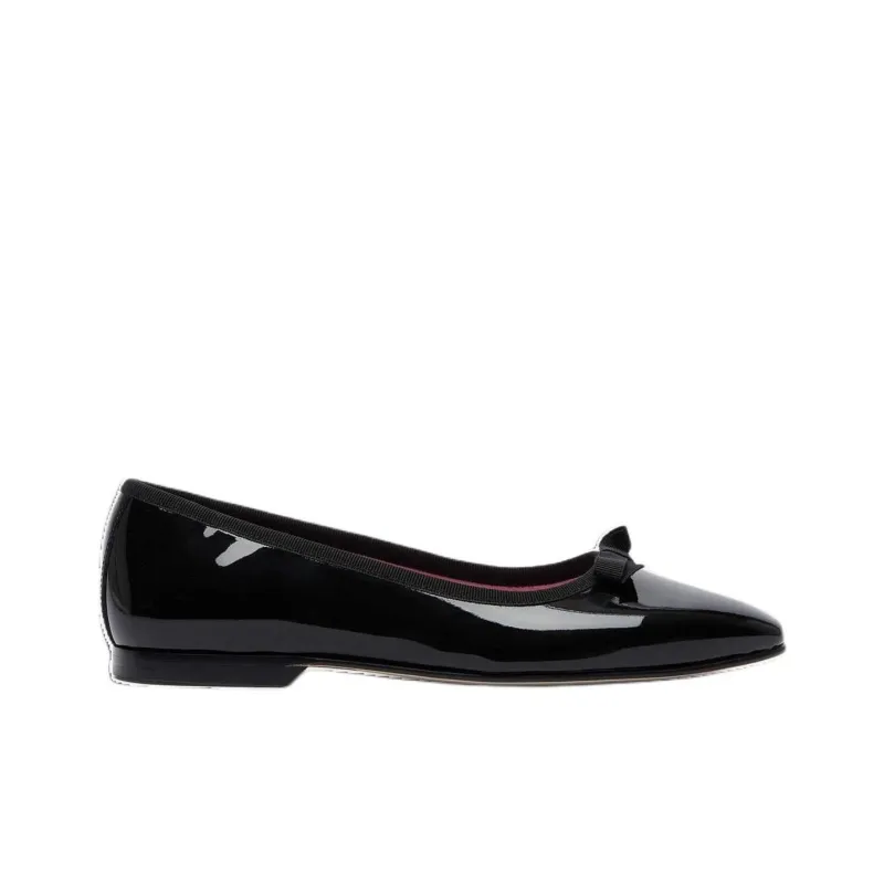 Carel Paris Patent Leather Ballerina Shoes-1