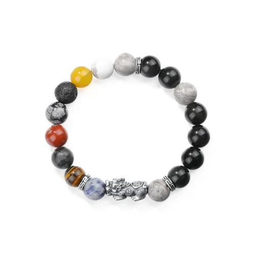 SEVEN COOK Map Stone Bracelets Men's