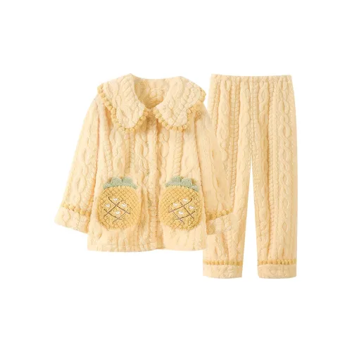 DanceBees Pajama Set Women's Image Color