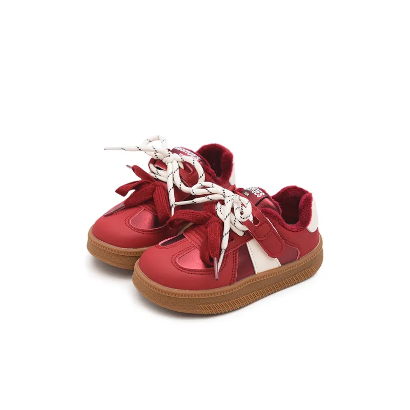 Budding Slip Resistant Warm And Water Resistant Low Top Kids' Skateboarding Shoes Kids'-2