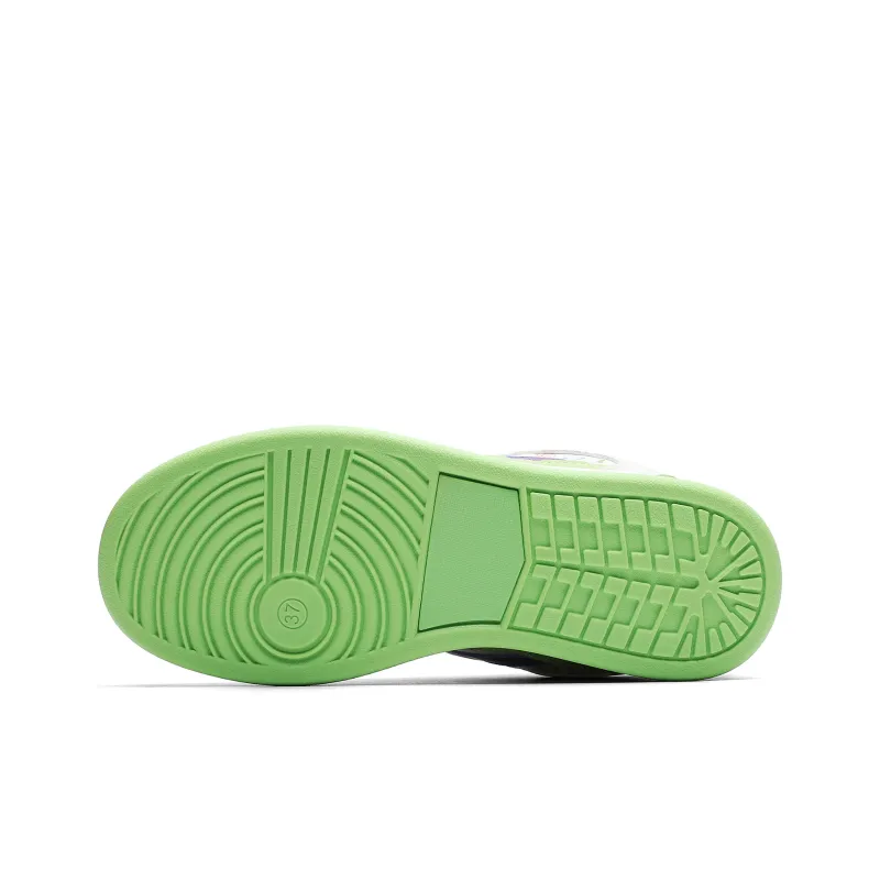 SESAME STREET Coverage Warm Slip-Resistant Cushioning Low-Top Skateboard Shoes Unisex-6