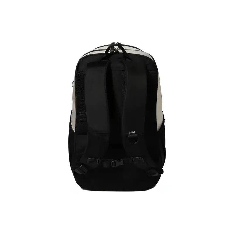 FILA Nylon Backpack Regular Unisex Beige & Black-3