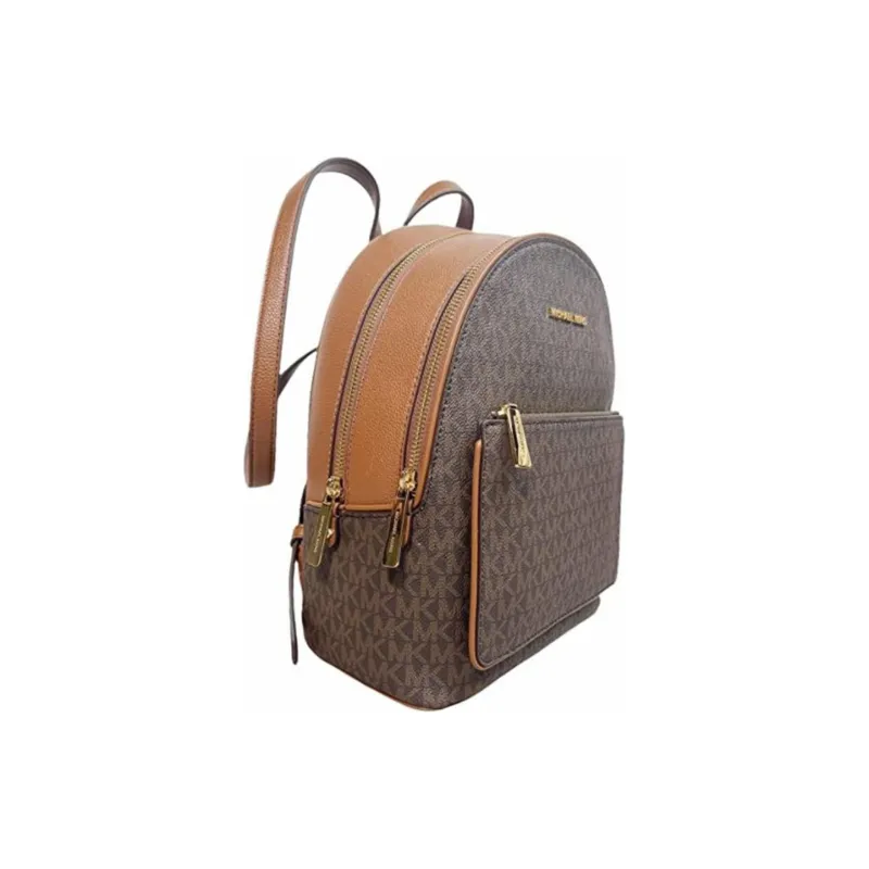 MICHAEL KORS Adina Canvas Backpack Regular Women's Brown-1