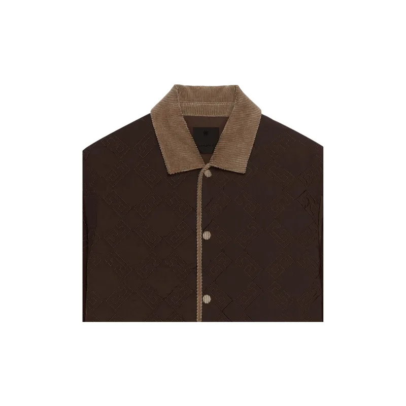 GIVENCHY FW24 Puffer Jacket Men's Chocolate-3