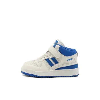 Jeep Anti-Slip Wear-Resistant Kids' Skateboarding Shoes Beige Royal Blue Kids'