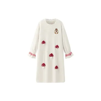 Gongdie x Disney Pajama Robe Women's White