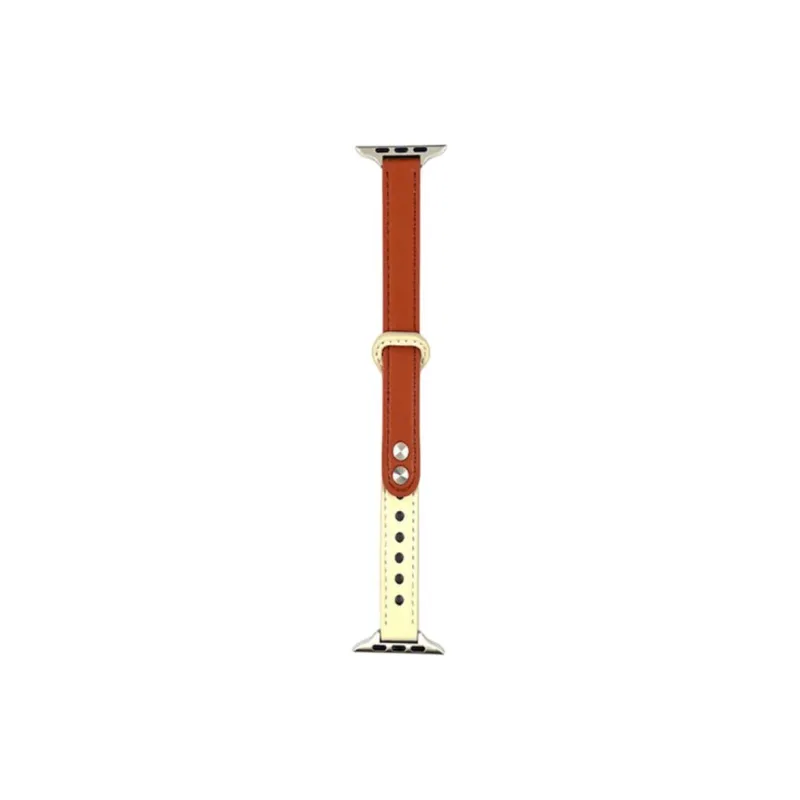 QIZHENG Watch Band Apple Compatibility Leather-1