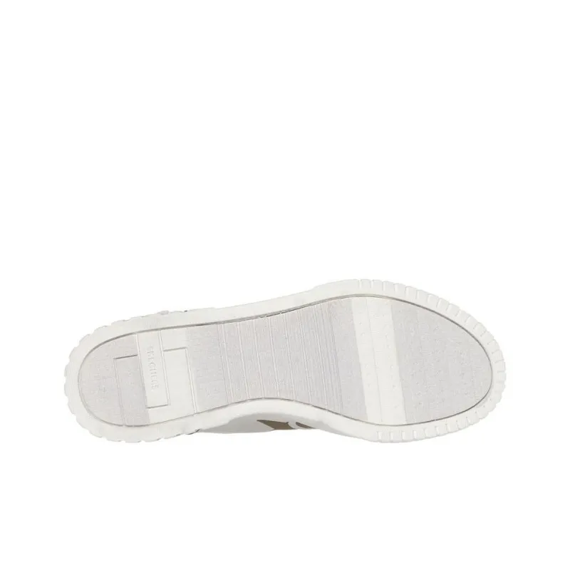 Skechers Anti Slip Wear Resistant Low Top Casual Shoes Women's White-4