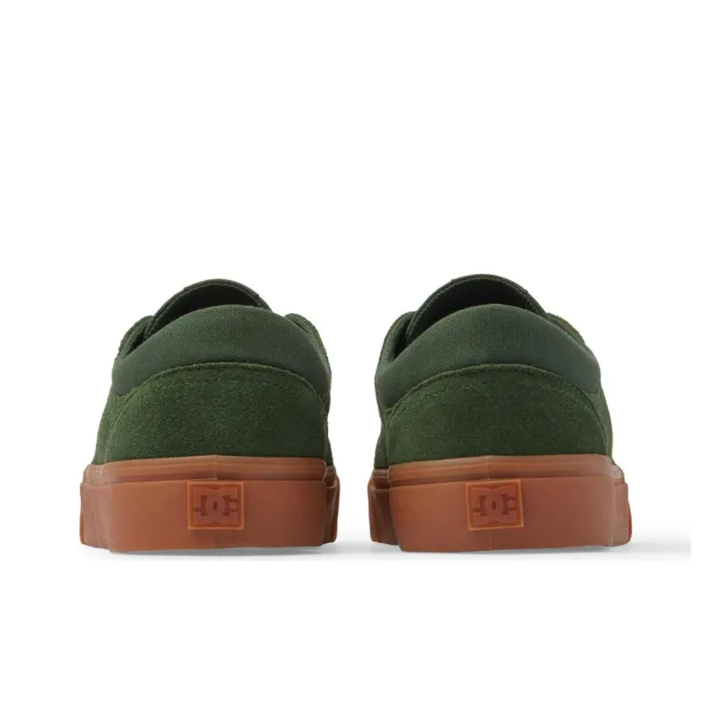 DC Shoes Trase SD Low Top Skateboard Shoes Men's Green-4