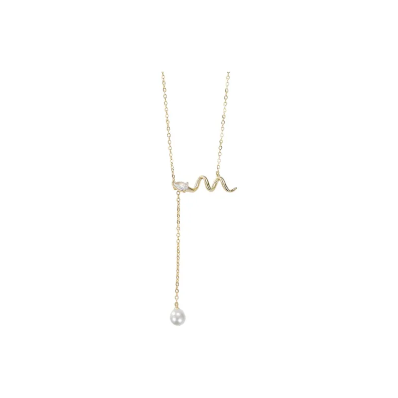 2801 S925 Silver Necklaces Women's-3
