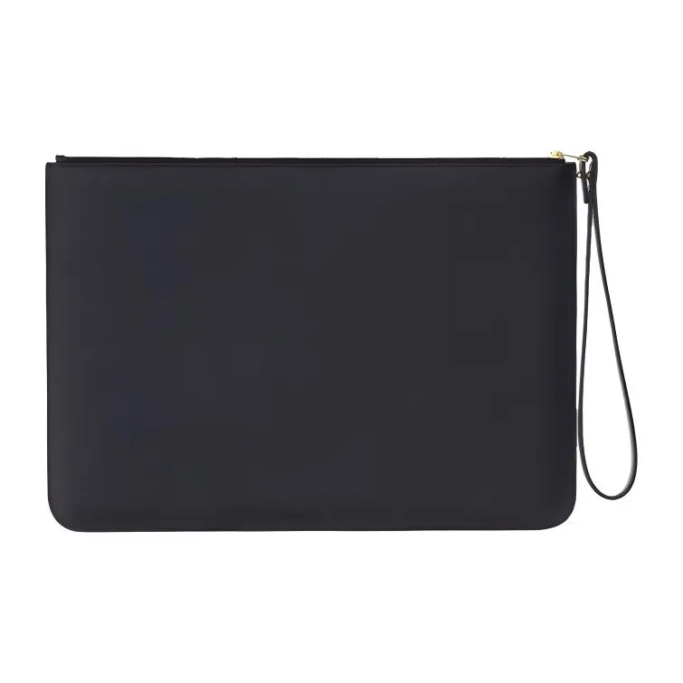 Balenciaga Cow Leather Clutch Men's Black-3