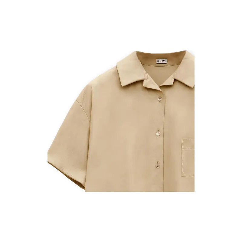 LOEWE FW24 Shirt Women's Vanilla-4
