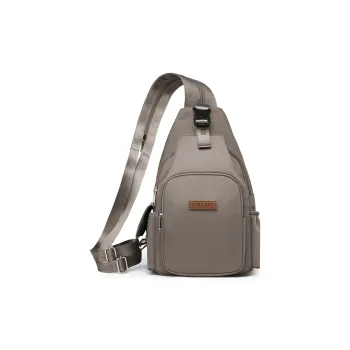 Gerlanx Nylon Fabric Backpack Unisex Multicolor
