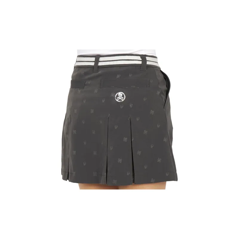 MARK & LONA Casual Short Skirts Women's Charcoal Gray-3