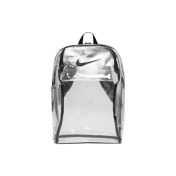 Nike Polyester Backpack Regular Unisex Transparent