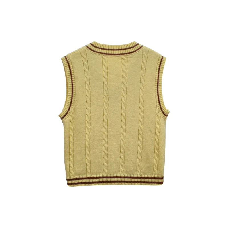 SUSANSAN Vests Women's-1