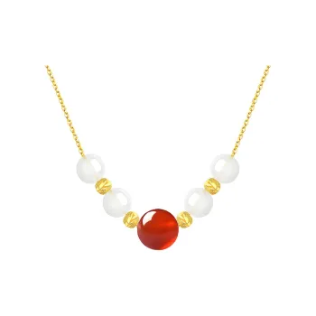 ZHONGLING Chalcedony Necklaces Women's