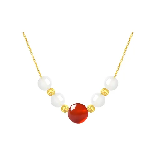 ZHONGLING Chalcedony Necklaces Women's