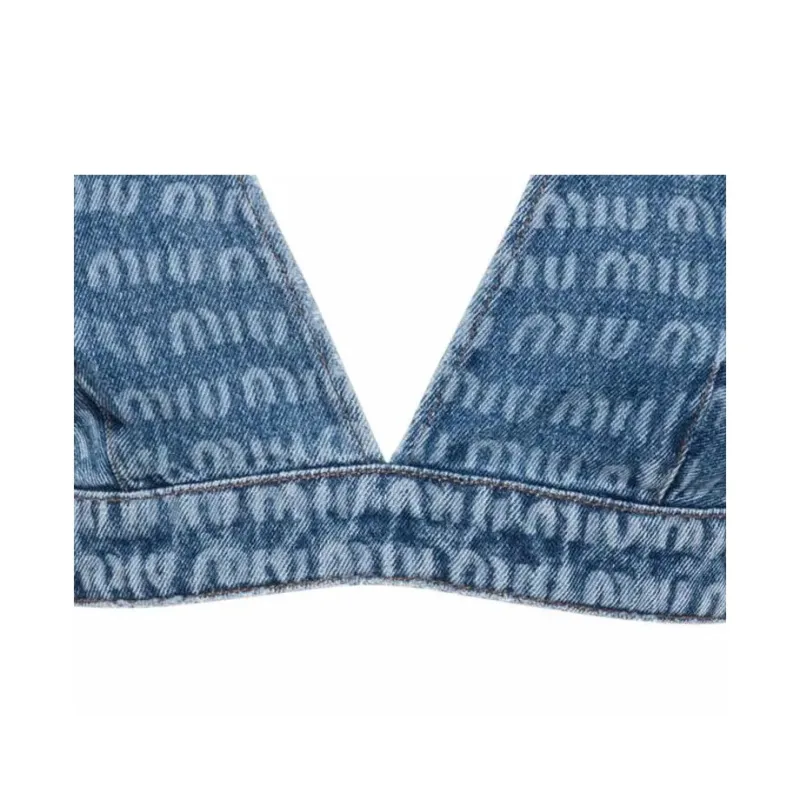 MIU MIU SS22 Camisole Women's Blue-5
