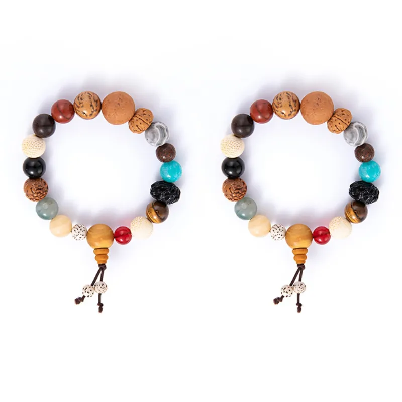 JIAFULAI Bodhi Seed Bracelets Unisex-13