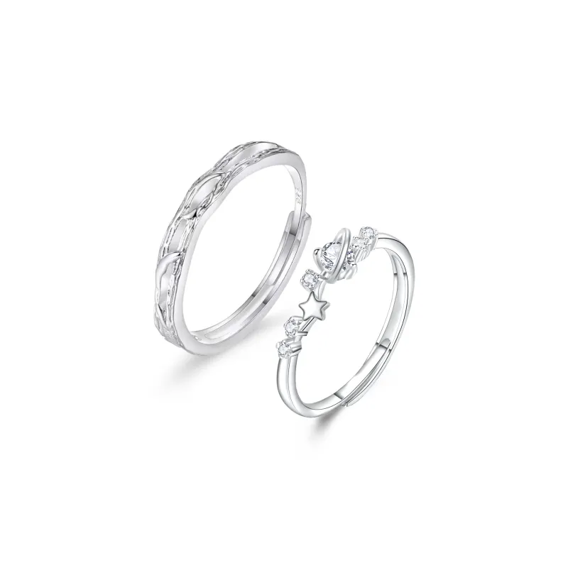 ERROR Sterling Silver Rings Unisex-0