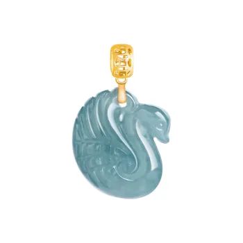 QMYS Ice Glutinous Jadeite Necklaces Unisex