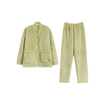 MIIOW Pajama Set Women's Light Green