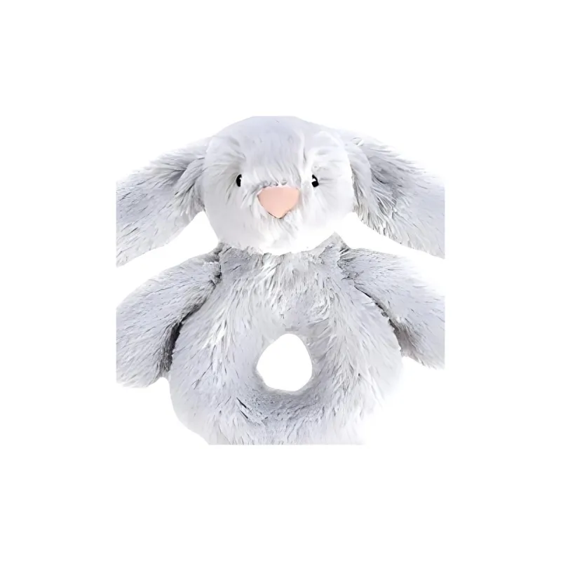 JELLYCAT Bashful Bunny Ring Rattle Stuffed Animal-1