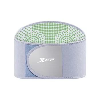 XTEP Back Support Braces Household Chores Warm Protective Breathable Self Heating Light Gray Cotton Unisex