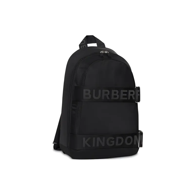 Burberry Polyamide Backpack Large Size Men's Black-1