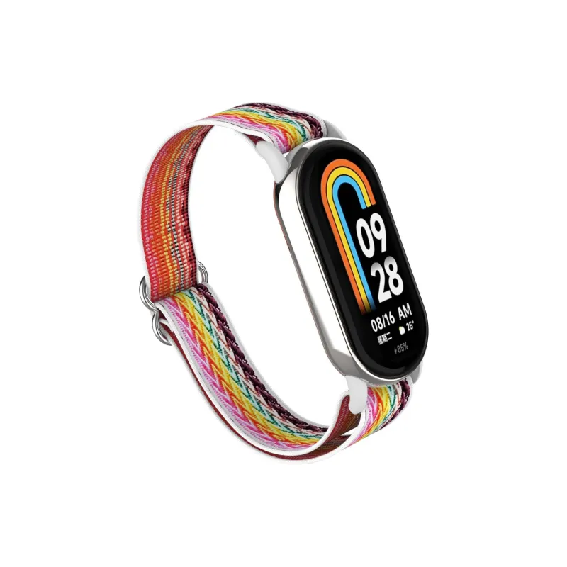 QIZHENG Watch Band Xiaomi Compatibility Nylon Material-8