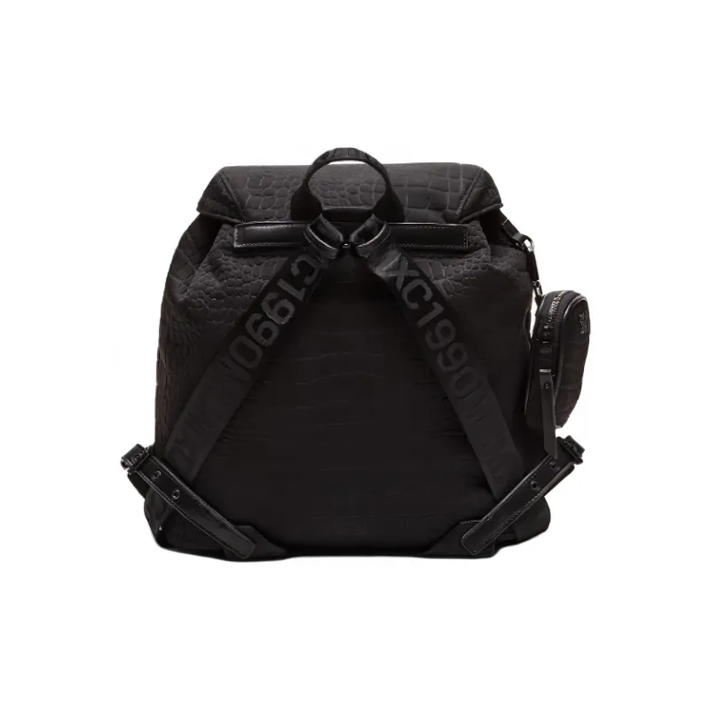 STEVE MADDEN Polyester Backpack Medium Size Unisex Black-3