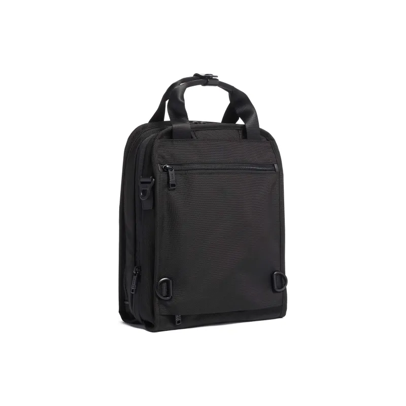 TUMI Alpha Ballistic Nylon Handbag, Crossbody Bag Medium Size Men's Black-5