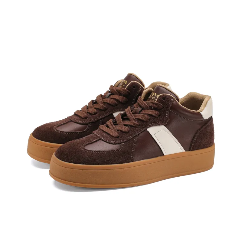 Safiya German Army Trainers High-Top Skateboard Shoes Women's-7