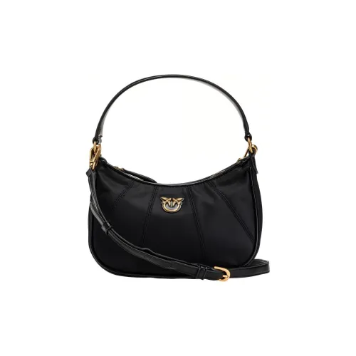 PINKO SIMPLY Polyester Swallow Bag Shoulder Bag, Handbag Mini Women's Black